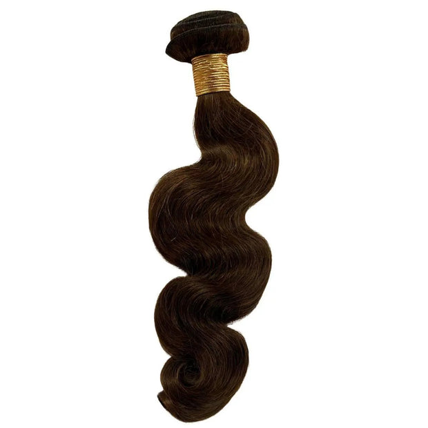 Medium Brown Body Wave 100% Human Hair Bundles Private Label