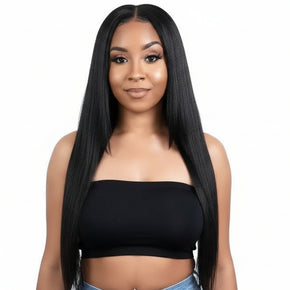 Straight U Part 100% Human Hair Wig The Hair Pusher