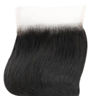 Brazilian Body Wave 4x4 Transparent Lace Human Hair Closure Private Label